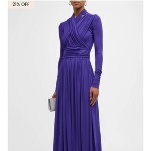 Purple maxi dress never worn